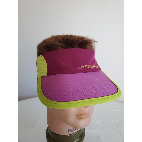La Sportiva Pink and Green Visor - Picture 6 of 8